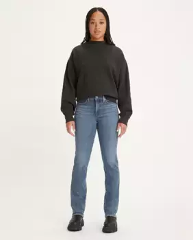 Женские моделирующие прямые джинсы 314 Levi's, синий