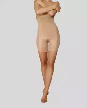Женские моделирующие трусики с невидимым носком 9 денье Platino, натуральный