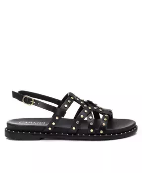 Женские модные босоножки Carmela из кожи от XTI, черный