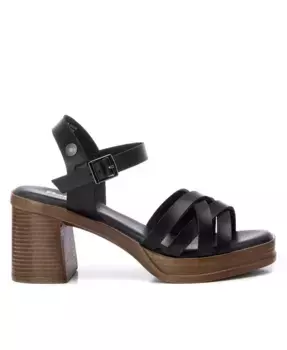 Женские модные босоножки на каблуке Refresh By Xti, черный