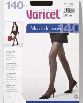 Женские модные чулки для медицинского отдыха плотностью 70 ден Varicel, черный