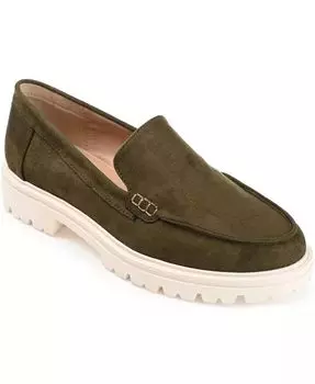 Женские мокасины Erika Slip-On Journee Collection, зеленый