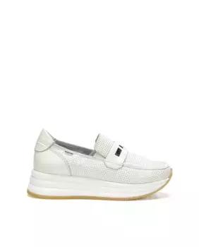 Женские мокасины из кожи Dorking, белый