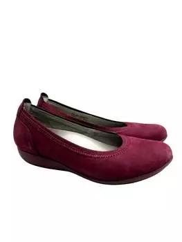 Женские мокасины Kristen Milled Nubuck Loafer, цвет Wine dansko