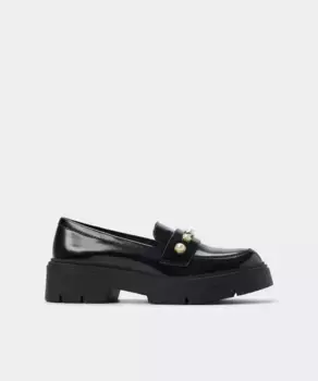 Женские мокасины с круглым носком Aldo, черный