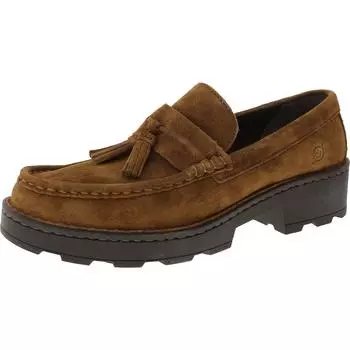 Женские мокасины с отделкой из искусственного материала Born