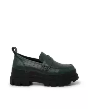Женские мокасины с платформой из искусственной кожи Buffalo, зеленый