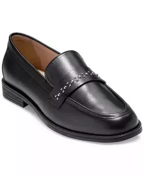 Женские мокасины Stassi с отделкой Cole Haan, черный