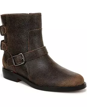 Женские мото ботильоны Prina на блочном каблуке Franco Sarto, черный