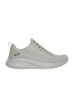 Женские моющиеся кроссовки Bobs Sport Squad Chaos Face Off Pull Tab SKECHERS, цвет Sage Sage Enginee