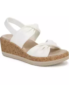 Женские моющиеся сандалии-лодочки Riley на платформе LifeStride, белый