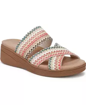 Женские моющиеся сандалии-слингбэки Fiona на платформе LifeStride, мультиколор