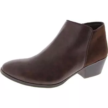 Женские мягкие ботильоны Wileyy с внутренней стелькой Style & Co., цвет mocha smooth/micro