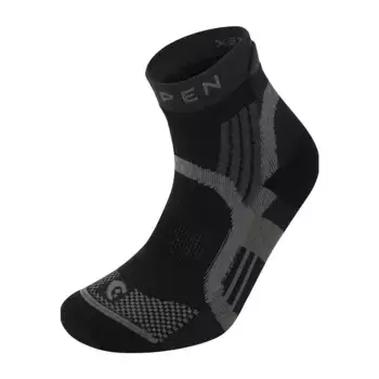 Женские мягкие носки Eco Lorpen для бега по пересеченной местности, чёрный