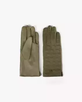 Женские мягкие перчатки с буквами Lola Casademunt, цвет Kaki