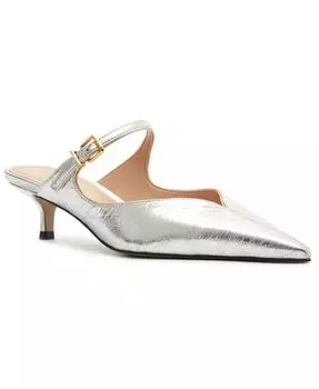 Женские мюли Annabelle Low Stiletto Arezzo, серебряный