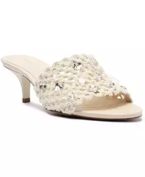 Женские мюли Briella на низком каблуке-стилетто Arezzo, слоновая кость/кремовый