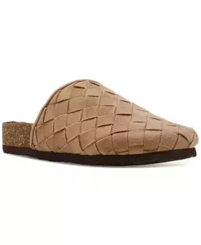 Женские мюли Cecily Woven Steve Madden, коричневый/бежевый