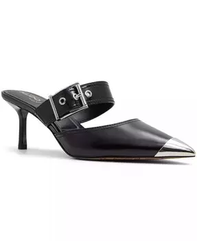 Женские мюли Gretla с капюшоном и пряжкой на ремешке ALDO, черный