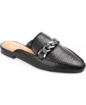 Женские мюли Hazina на цепочке Journee Collection, черный