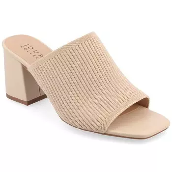 Женские мюли Journee Collection Lorenna, бежевый
