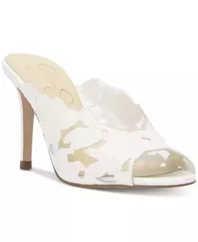 Женские мюли Justera с вырезом и цветочным принтом Jessica Simpson, белый