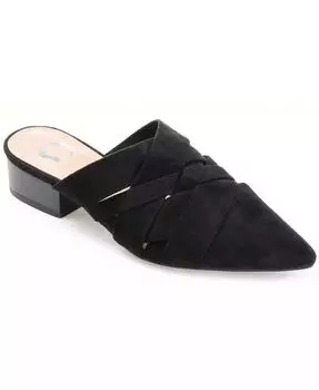 Женские мюли Kalida с острым носком Journee Collection, черный