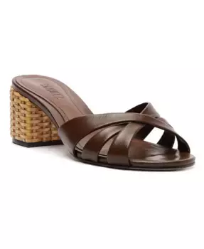 Женские мюли Keefa из соломки Schutz, коричневый