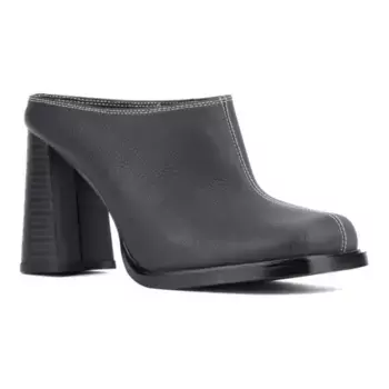 Женские мюли Moon на каблуке Olivia Miller, черный