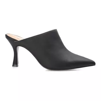 Женские мюли на каблуке Journee Collection Shiyza Journee Collection, серебряный