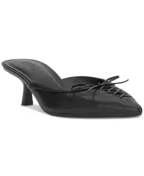 Женские мюли на каблуке с острым носом Caetti I.N.C. International Concepts, черный