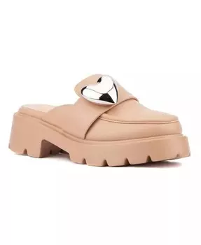 Женские мюли на платформе Heartless Olivia Miller, бежевый