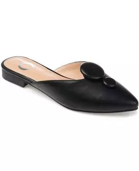 Женские мюли на пуговицах Mallorie Journee Collection, черный