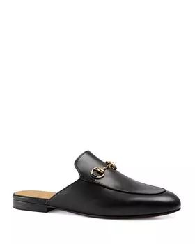 Женские мюли Princetown Gucci, цвет Black