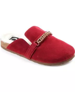Женские мюли Quinnie на цепочке Journee Collection, красный
