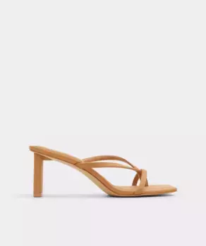 Женские мюли с квадратным носком Aldo, коричневый