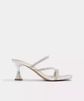 Женские мюли с квадратным носком Aldo, серебряный