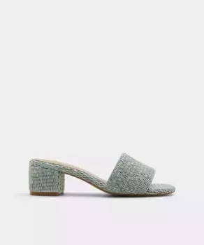 Женские мюли с квадратным носком Aldo, зеленый