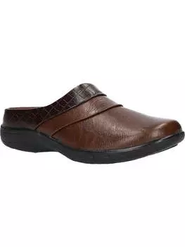 Женские мюли Swing Slip On с круглым носком Easy Street, цвет tan/brown croc