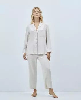 Женские мужские пижамы с принтом Couchel