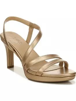 Женские нарядные босоножки Brenta Slip On Strappy Naturalizer, цвет bronze pearl