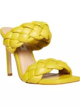 Женские нарядные босоножки Kenley с квадратным носком Steve Madden, цвет citron