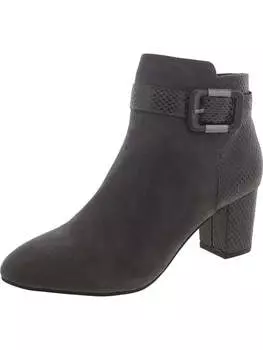 Женские нарядные ботильоны на молнии Dian Nine West, цвет grey suede