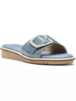 Женские нарядные сандалии Slip On Slide Donald J. Pliner, цвет denim