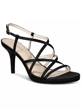 Женские нарядные туфли на каблуке-котенке Merlott с ремешками Charter Club, черный