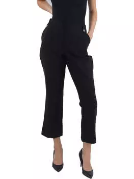 Женские нарядные укороченные брюки с отделкой Nanette Nanette Lepore, цвет very black