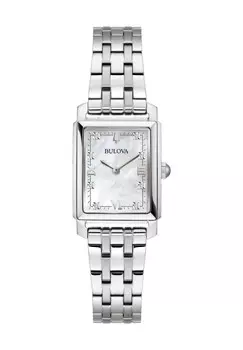 Женские наручные часы 96П244 BULOVA, серебро