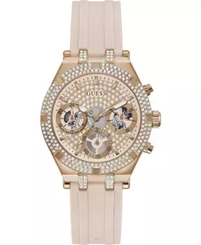 Женские наручные часы Heiress тона розового золота gw0407l3 Guess, желтый