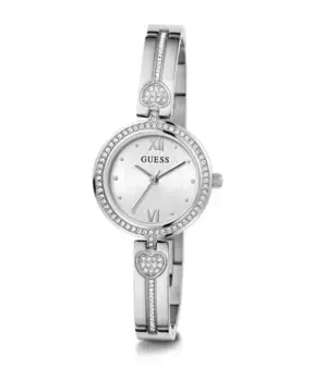 Женские наручные часы Lovey серебро 27 мм gw0655l1 Guess, серый