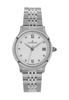 Женские наручные часы, нержавеющая сталь DUGENA, серебро